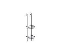 Panier de douche Giese Bodyguard 30429-14 avec crochet de suspension, noir mat
