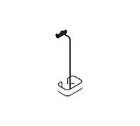 Panier de douche Giese VIPA 30950-14, amovible, à suspendre, stratifié noir mat (HPL) blanc