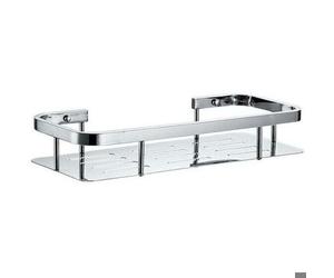 Panier de douche - PZCC - PZCC - Acier inoxydable brossé (SS304) - 320x130x60 mm - Installation murale