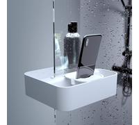 Panier de douche Tiger 2-Store pour paroi de douche blanc