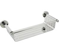 Panier de douche Tiger Boston, grand, en acier inoxydable poli, référence 303530346