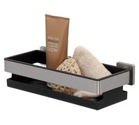 Panier de douche Tiger Dock, étagère de douche de qualité supérieure en acier inoxydable brossé, avec bac amovible