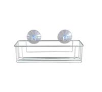 Panier de Douche Ventouse Filaire Basic 25cm Chrome