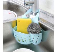 Panier de drainage en plastique à double couche, support de rangement pour éponges, brosses et ustensiles de cuisine, organisateur de petits outils de cuisine pour la maison Taille Unique,2 pièces + 5