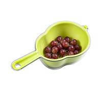 Panier De Drainage - Panier Double Couche Portable Et Réutilisable | Mini Évier De Cuisine | Avec Poignée | Bol De Lavage Des Baies | Pour Maison Cuisine Évier Salle De Bains Intérieur Extérieur