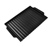Panier de gril antiadhésif pour griller en extérieur et en intérieur, remuer les légumes, fruits de mer, paniers antiadhésifs faciles à transporter pour l ' extérieur avec poignée