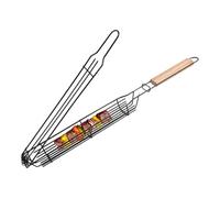 Panier De Grillade À Viande Grille de Cuisson pour Aliments | Support De Cuisson Et De Barbecue Pour Cuisine, Restaurant, Fêtes, Pique-nique, Barbecue, Crevettes, Fruits De , Poisson