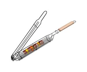 Panier De Grillade À Viande Grille de Cuisson pour Aliments | Support De Cuisson Et De Barbecue Pour Cuisine, Restaurant, Fêtes, Pique-nique, Barbecue, Crevettes, Fruits De , Poisson