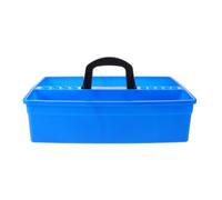 Panier de Laboratoire en Plastique avec Poignée, Compartiments | Organisation Optimisée en Classe Table de Laboratoire, Panier Léger, Empilable, Résistant aux Chocs, Porte-Flacons Intégré