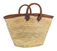 Panier de marchéen palmier Aubry Gaspard SCO1200 Naturel G