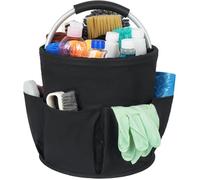 Panier de nettoyage avec poignée,organiseur de nettoyage multi-poches, 28*28 cm , facile à nettoyer et à transporter
