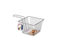 Panier de présentation apéritif Carré Acier inoxydable (12,5 x 12,5 x 8,5 cm)