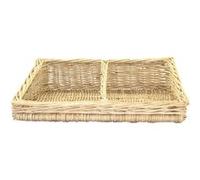 Panier de Présentation Osier 495X400MM - L2G - - Osier495 400x140mm G