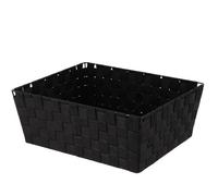 Tendance - Paniere dressing polyester h15xl31,5xp39cm - noir