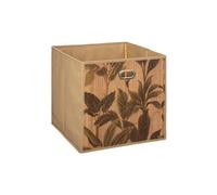 Panier de rangement 31x31 cm - Bambou print