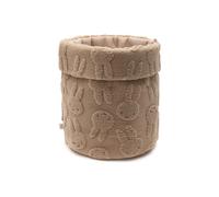 Panier de rangement miffy jacquard teddy biscuit (35 x 30 cm)