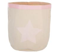 Panier de rangement canvas - rose