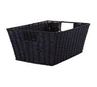 Panier de rangement COMPACTOR Etna marine - Papier tressé - 31x24x14 cm