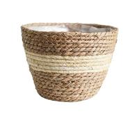 Panier De Rangement De Paille Fait À La Main, Nouveau, Nordique, Pot De Fleurs D'intérieur Et D'extérieur, Conteneur De Plantes, Décoration De Maison, Salon, Chambre À Coucher