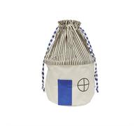 Panier De Rangement En Coton Bleu TU
