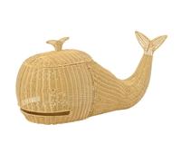 Panier de Rangement Enfant Baleine 90cm Naturel