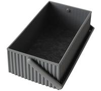Boîte de Rangement empilable Gris Taille S - sceltevie