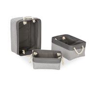Relaxdays Paniers de rangement jeu de 3 tailles