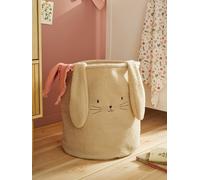 Panier de rangement lapin en sherpa sable TU