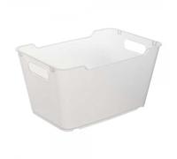 Panier de rangement lifestyle transparent 6 litres - Naturel
