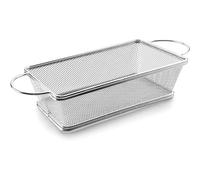 Panier de rangement mini puces rectangulaire Lacor Gris 21x11x6 cm