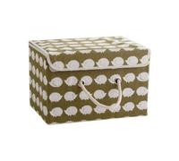 Panier de rangement, Morbuy Cadeau de Noël Petit Bébé lin de rangement Jeux Panier organiseur en tissu avec 2 poignées sur les deux côtés 38 * 25 * 25cm (Hérisson)