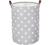 Vendos85 Panier de rangement rond - Gris