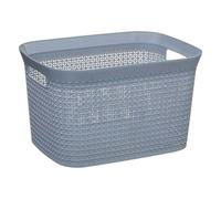 Panier de rangement rectangulaire - Gris