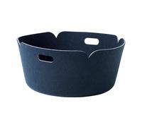 Muuto Panier de rangement Restore rond Ø52 Bleu nuit