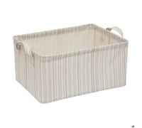 Panier de rangement Silnea rectangulaire 19,5x30,5cm beige - 5five