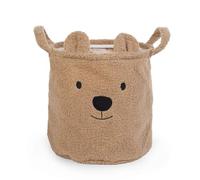 Panier de rangement Teddy Brun 30 x 30 cm - Childhome