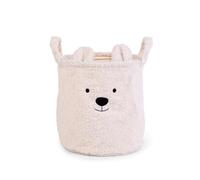Panier de rangement Teddy Écru 30 x 30 cm - Childhome