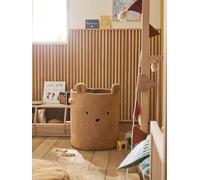Panier de rangement XL en sherpa Ourson marron TU