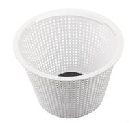 Panier de rechange pour écumoire de piscine Hayward SP1070 SP1082 - Construction en caoutchouc sur le devant pour un accès efficace aux débris (S blanc)