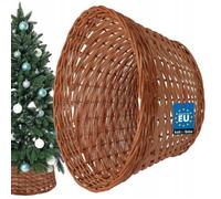 Panier de Sapin de noël en osier Ø 45 cm - Jupe de sapin de Noël couleur naturelle - KOTARBAU®