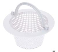 Panier de skimmer pour piscine - PZCC - 16 cm diamètre - Poignée intégrée - Résistant au chlore - Débit d'eau optimal