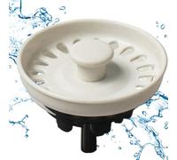 Panier de vidange d'évier 3 Pouces Bouchon de vidange d'évier Portable pour lavabo en céramique Accessoires Cuisine Panier '