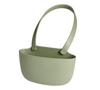 Panier de vidange d'évier, support de séchage de cuisine souple de grande capacité avec trous de drainage, organisateur de support d'éponge d'évier flexible pour brosse éponge, (Verte)