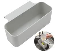 Panier de Vidange Evier Crépine - Facile à Utiliser, pour Cuisine, Support de Séchage au-dessus d'Évier pour Stockage et Lavage des Vaisselle/Fruits/Légumes, 1Pcs, 20 * 4.8 * 6.6cm
