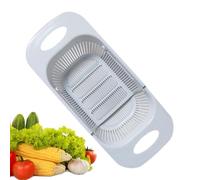 Panier de vidange rétractable, panier à passoire pliable Panier de vidange | Passoire extensible au-dessus de l'évier Gain de place, Portable, lavable au lave-vaisselle, fac
