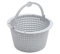 Panier d'écumoire de rechange pour Hayward SPX1091C WB736660, filtre collecteur de débris de piscine en plastique blanc avec poignée, pour piège à feuilles cage pour piscines creusées et hors sol