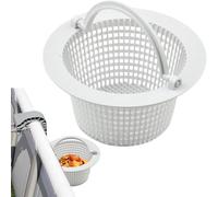 Panier d'écumoire de remplacement-insert de pompe de filtrage utile, tamis à mailles de capture , filtrage à sangle fine robuste | Pièges en plastique à poignée ergonomique, équipement de nett