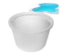 Panier d'écumoire pour piscine Poignée, ramassage des feuilles et débris | Paniers de remplacement de skimmer Pièce de remplacement pour piscines enterrées ainsi que