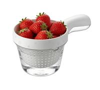 Panier d'égouttement - Essoreuse à fruits | Mini passoire à double couche amovible pour maison, appartement, restaurant, extérieur, camping, fruits, baies, évier, évier