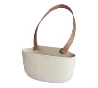 Panier d'évier multifonction en TPR avec sangle réglable, support de drainage pour éponge et savon, design creux pour cuisine et salle de bain (café simple)